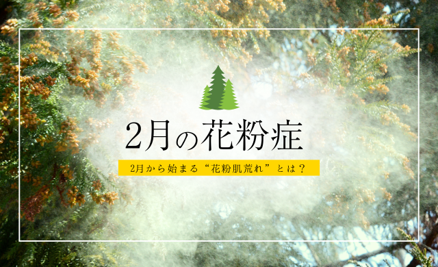 2月から始まる“花粉肌荒れ”とは？乾燥・赤み・かゆみを防ぐスキンケアと生活習慣【大阪・梅田 クローバー美容クリニック】